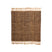 Boho&me Jute vloerkleed vierkant - Chunky bruin|naturel - 250x250 cm