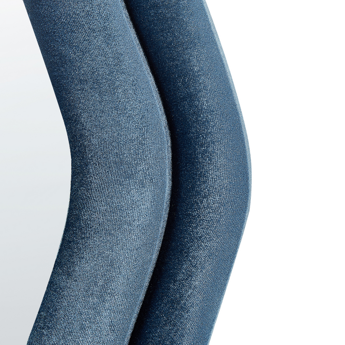 Beliani - LACS - Wandspiegel - Blauw - MDF