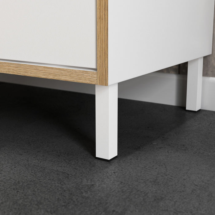 Germania Topeka Wit | Eiken Badmeubel Set Twee