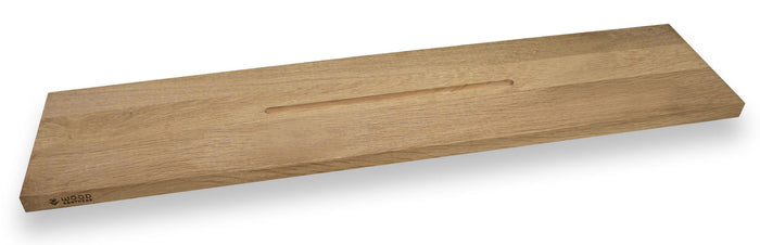 Badplank eiken klei recht 70 x 20 cm - 25 mm