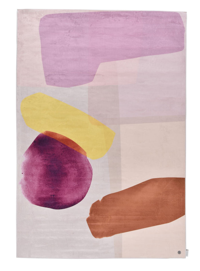 Tom Tailor Shapes Vloerkleed 140 x 200 cm - Rood