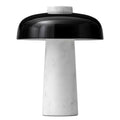 Audo Copenhagen Reverse tafellamp LED Carrara marmer|zwart