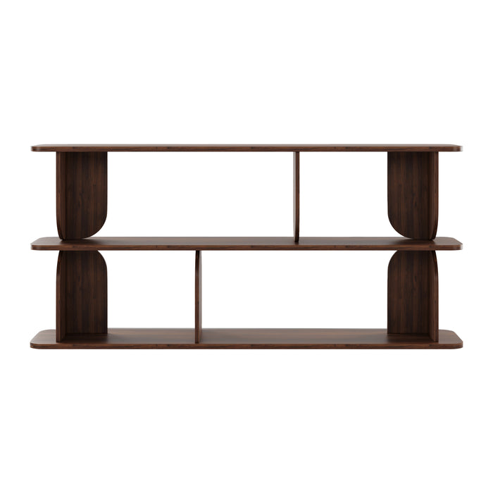 by fonQ Curbe Dressoir - Walnoot