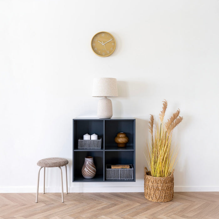 House Nordic - Wandschap Donkergrijs - 69x30x69cm - Horne