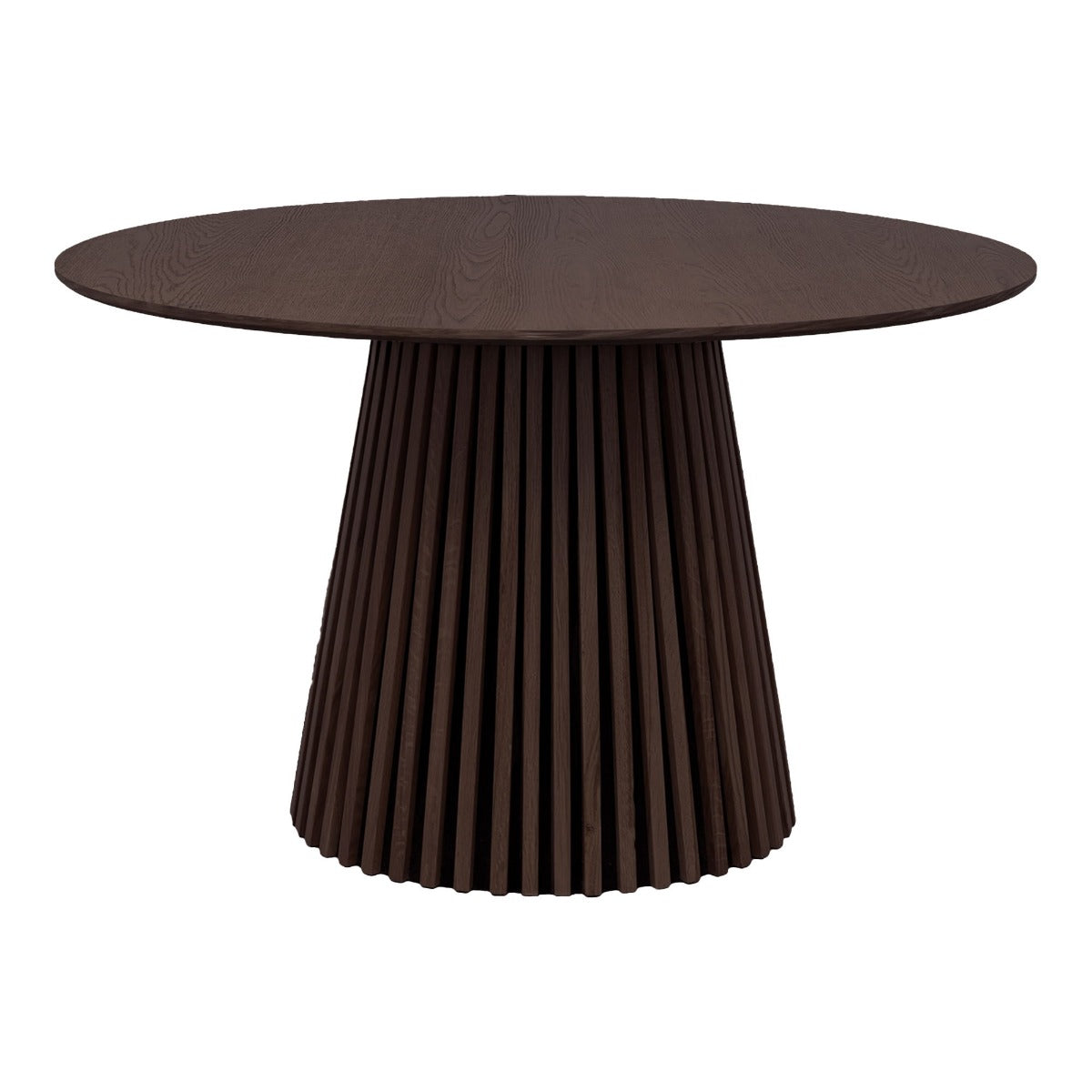 House Nordic Osaka Gerookt Eiken Eettafel Rond Ø120 cm