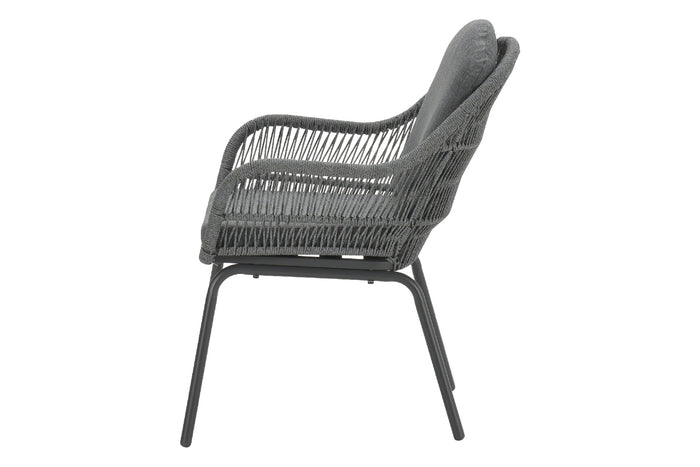 Garden Impressions Triton dining stoel - Rope|Grey