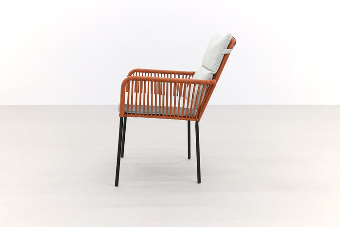 VDG Teresa dining rope tuinstoel - Terra