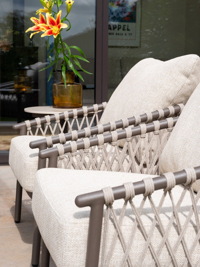 4-Seasons Allora loungestoel - terre