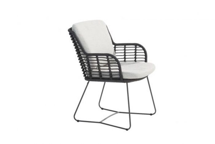 4 Seasons Fabrice Antraciet|Ambassador 240x100 cm. tuinset - 7 delig