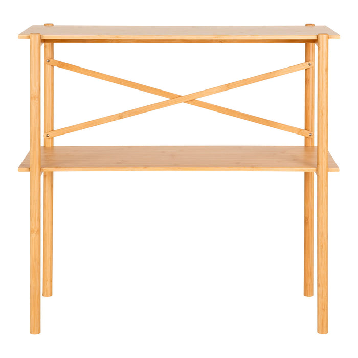 House Nordic - Sidetable Naturel Bamboe - 83x32x80,5cm - Manaus