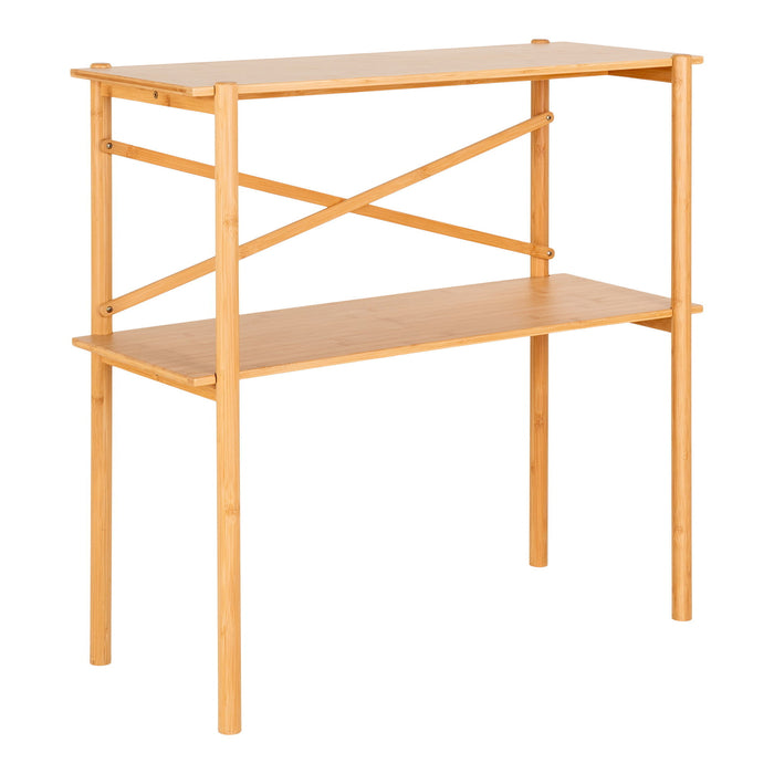 House Nordic - Sidetable Naturel Bamboe - 83x32x80,5cm - Manaus