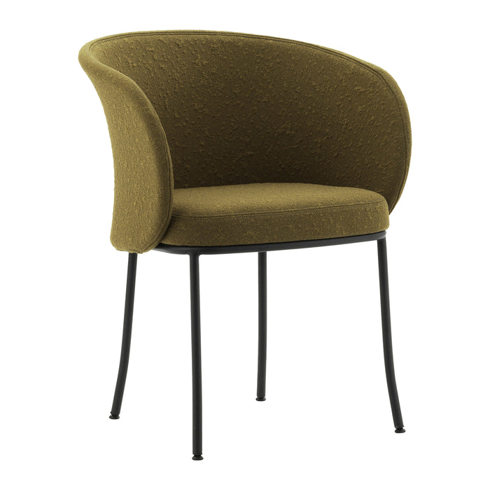 Normann Copenhagen Knit Eetkamerstoel - Olive