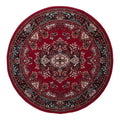 Interieur05 Rond Vintage vloerkleed Nain Perzisch Rood - 160 x 160 cm