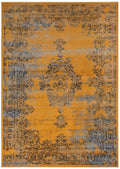 Vintage Vloerkleed Bloom - Okergeel - EVA Interior - 235 x 320 cm