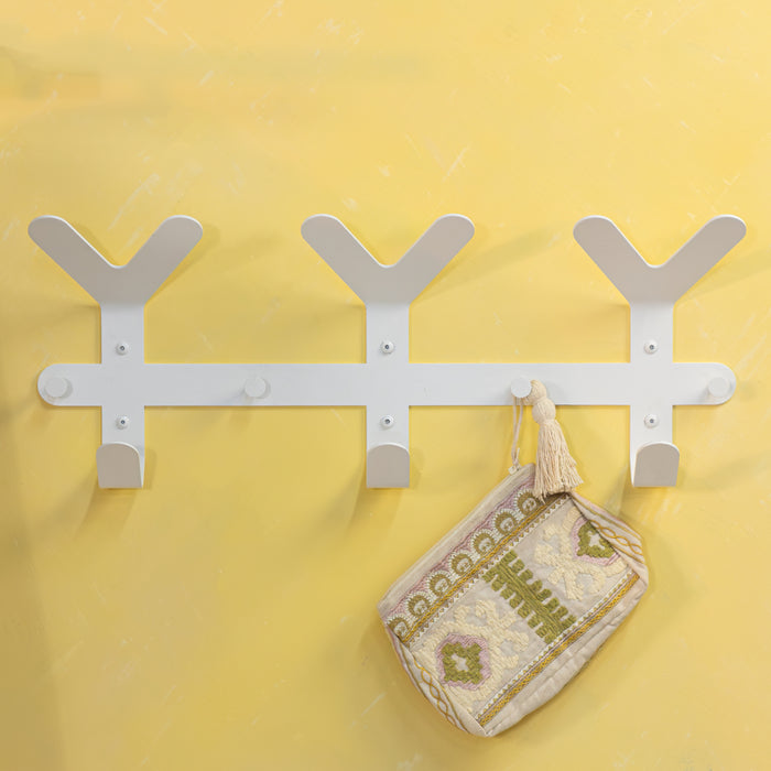 Spinder Design kapstok Frondo - Wit - 9 haken