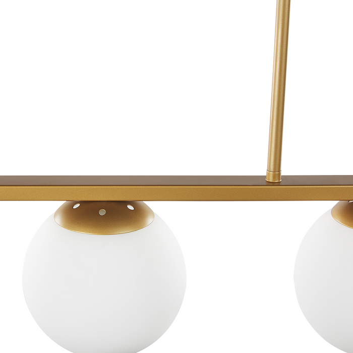 Beliani - ZIKULI - Hanglamp - Goud - Metaal