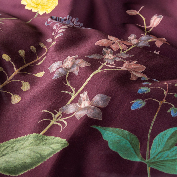 Essenza Augustina Dekbedovertrek 200 x 200|220 cm - Mauve Wine