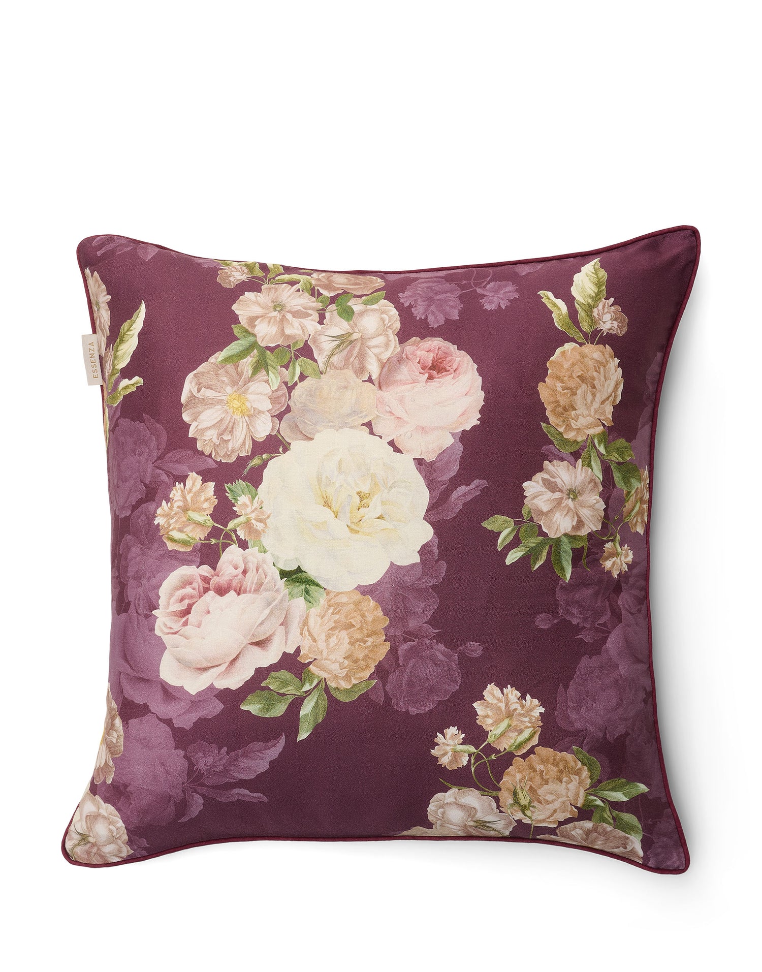 Essenza Orianna Sierkussen 50x50 cm - Mauve Wine