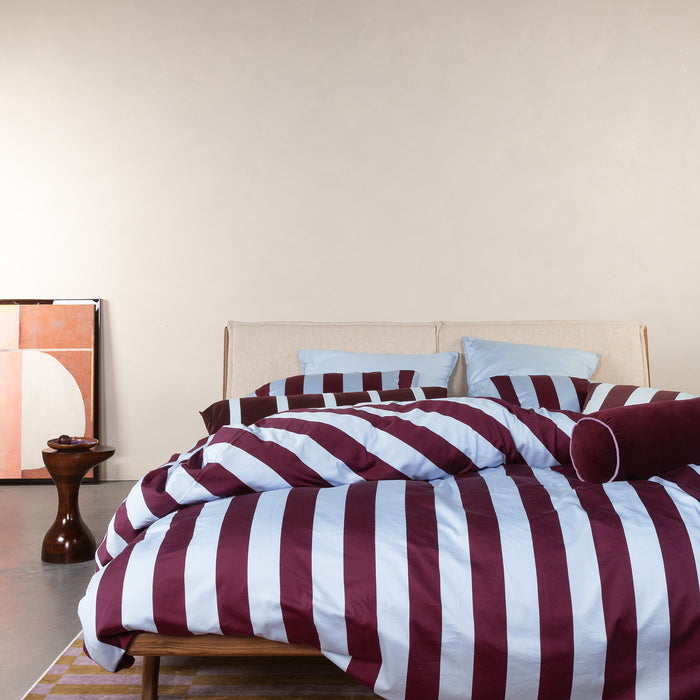 Essenza Nino Sierkussen 50x50 cm - Mauve Wine