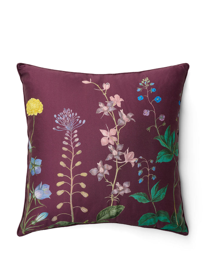 Essenza Augustina Sierkussen 50x50 cm - Mauve Wine