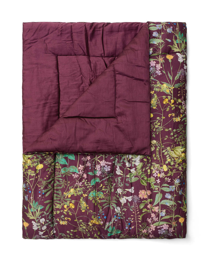 Essenza Augustina Sprei 180x265 cm - Mauve Wine