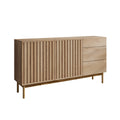 Meubella - Dressoir Storm - Eiken - 159 cm