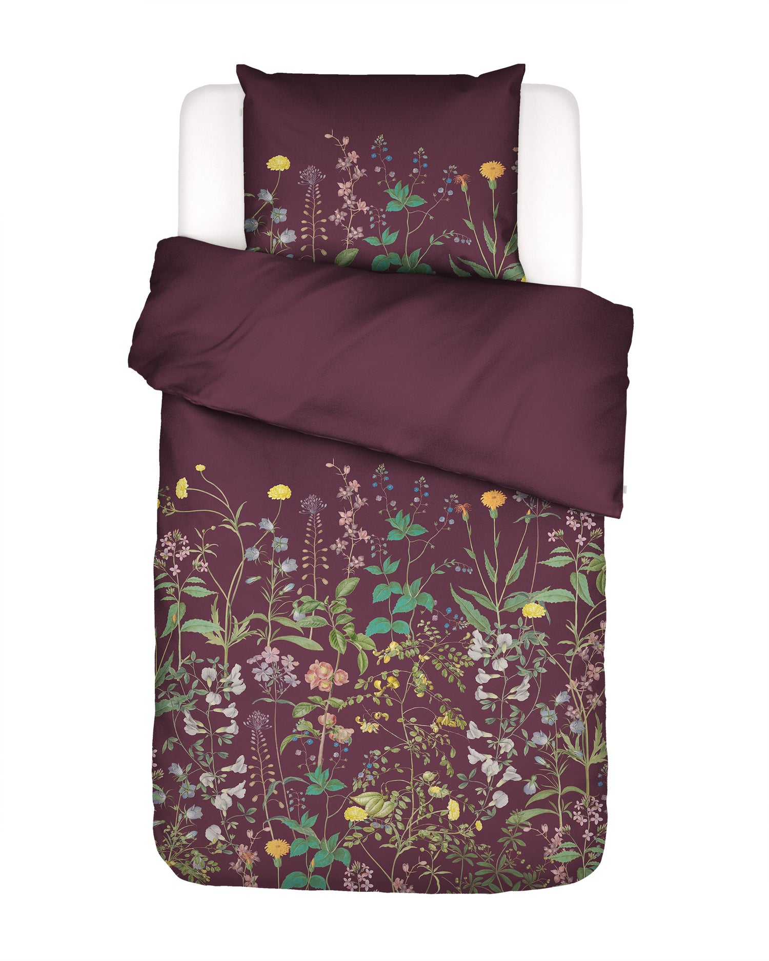 Essenza Augustina Dekbedovertrek 140 x 200|220 cm - Mauve Wine