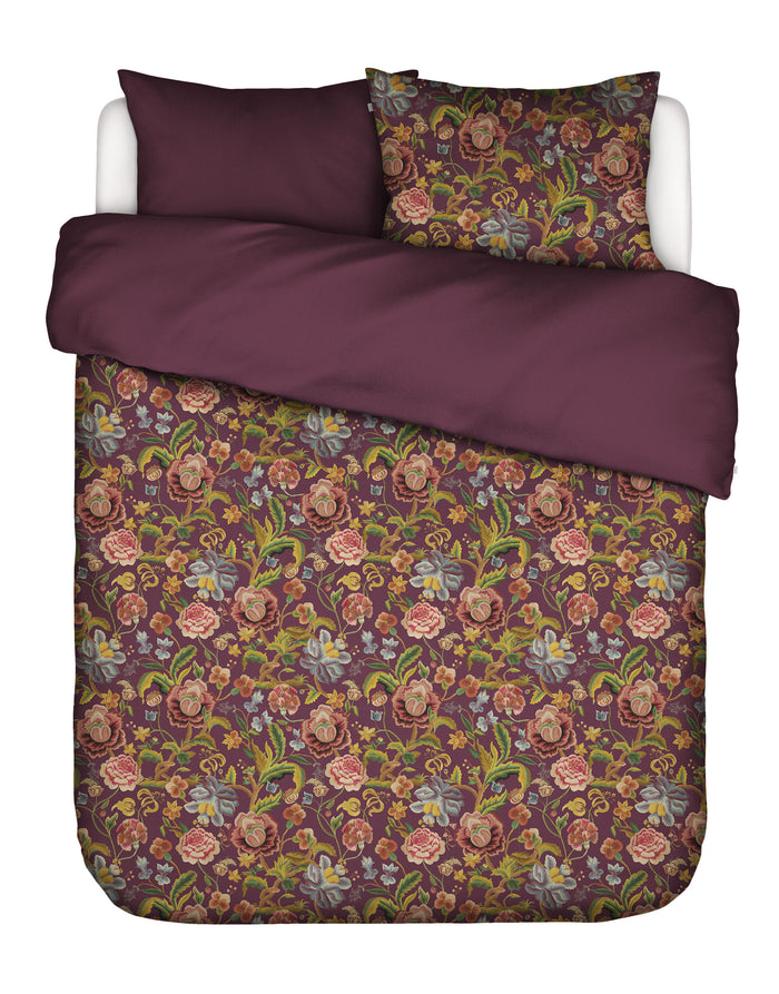 Essenza Rosanella Dekbedovertrek 240 x 220|220 cm - Mauve Wine