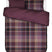 Essenza Meau Dekbedovertrek 200 x 200|220 cm - Mauve Wine
