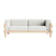 Normann Copenhagen Kube 3-zitsbank - Lichtgrijs / Beige