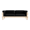 Normann Copenhagen Kube 3-zitsbank - Zwart / Beige