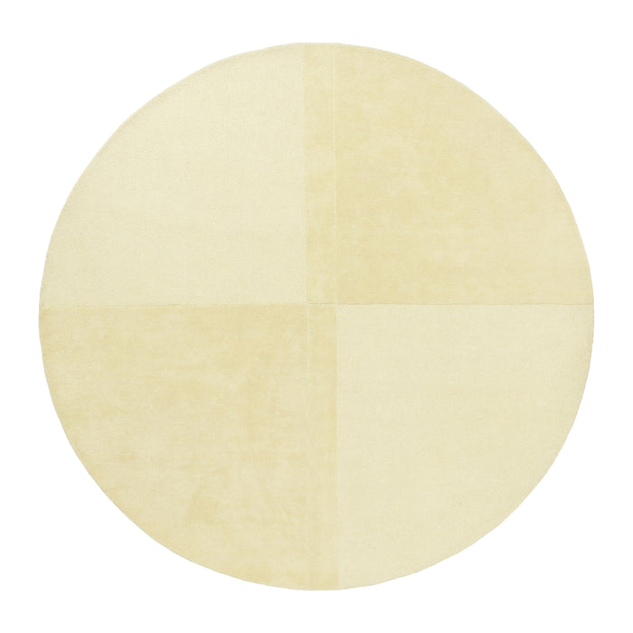 Normann Copenhagen Level Vloerkleed Ø 280 cm - Lichtgeel