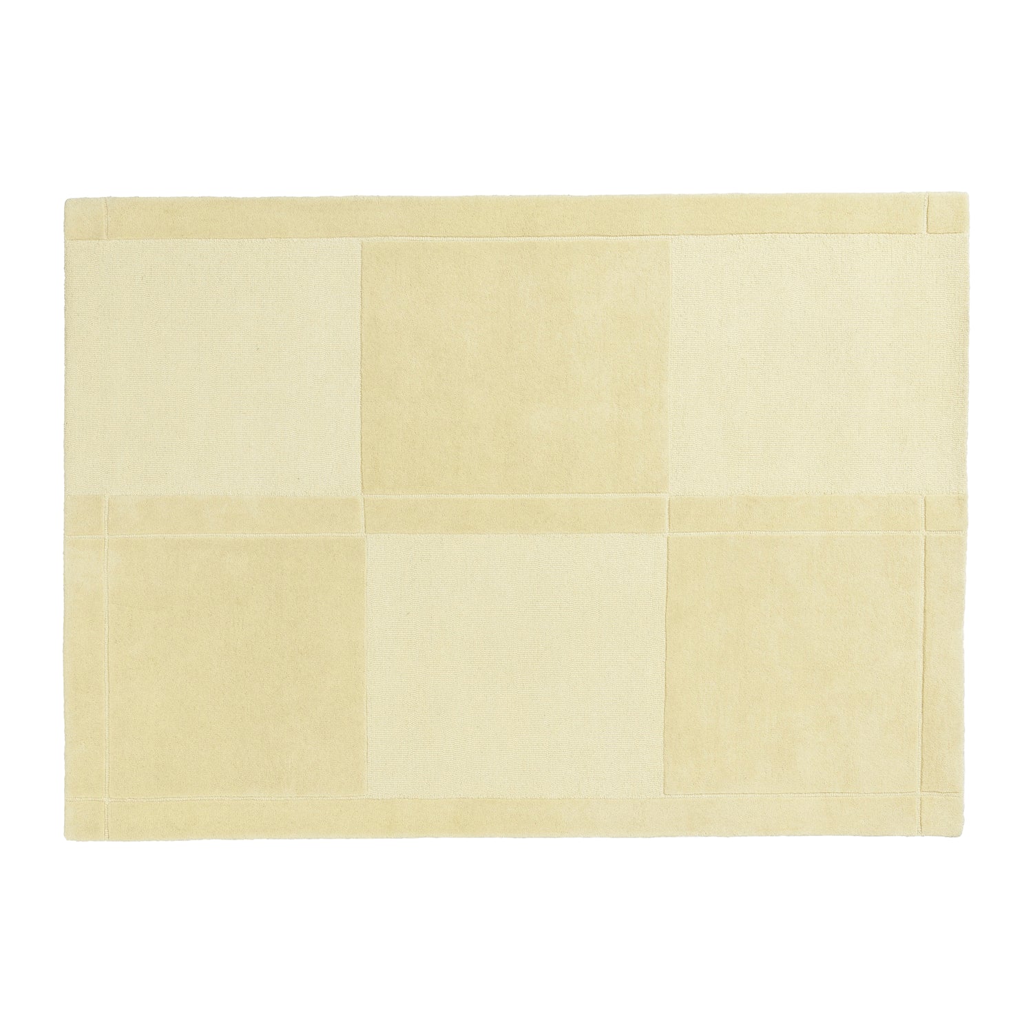 Normann Copenhagen Level Vloerkleed 170 x 240 cm - Lichtgeel