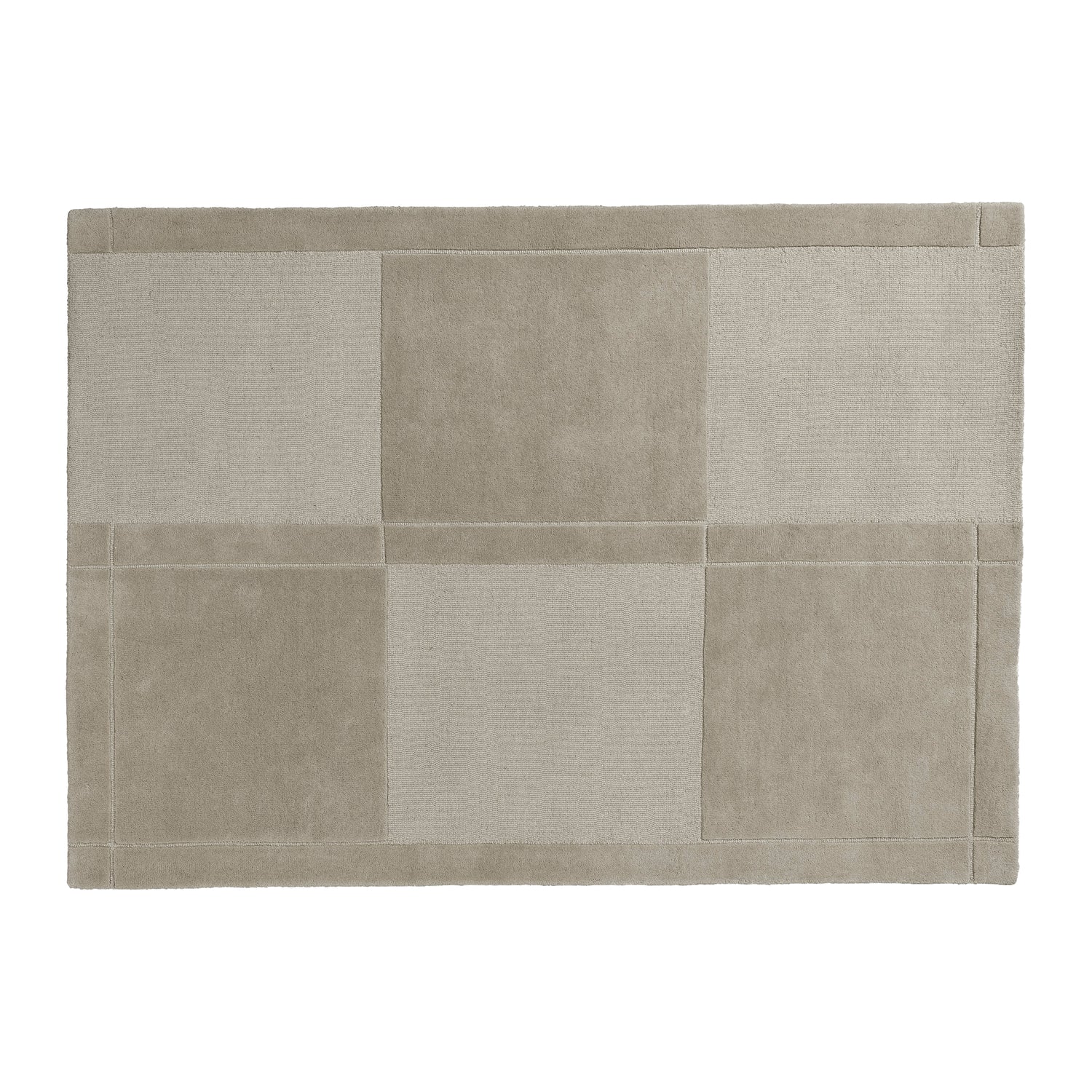 Normann Copenhagen Level Vloerkleed 170 x 240 cm - Warm Grijs