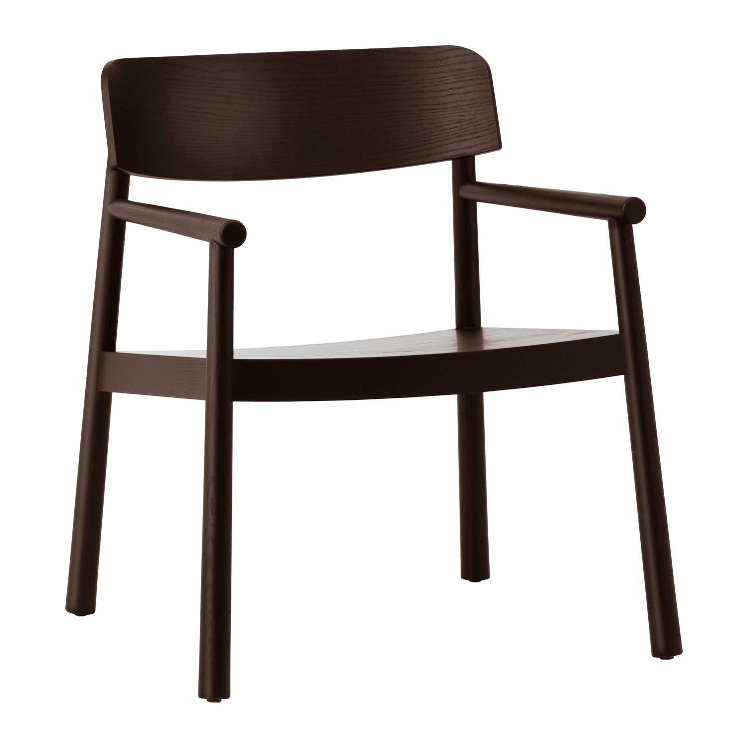 Normann Copenhagen Timb Fauteuil met Armleuning - Hout - Bruin
