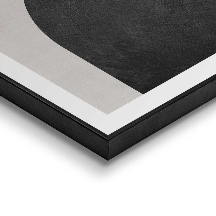 Reinders - Abstracte stijl - Wanddecoratieset in verschillende formaten 40x50 cm - Zwart-Wit