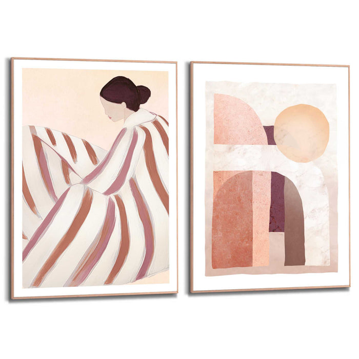 Reinders - Rust in kleur - Schilderijen set 50x70 cm - Bruin