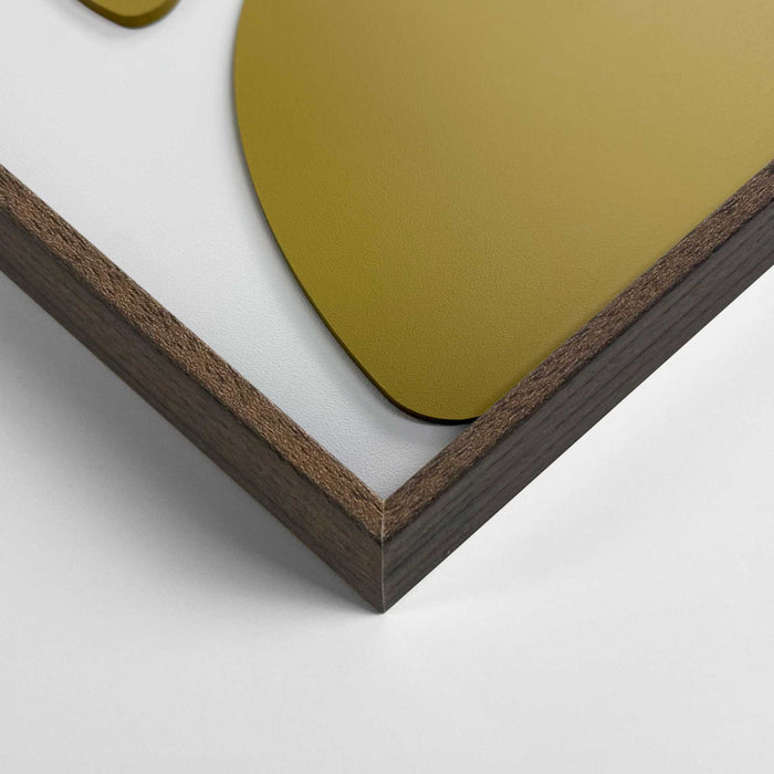 Reinders - Organic Pebbles - Vintage Green - Schilderij 3D Art 50x70 cm - Groen