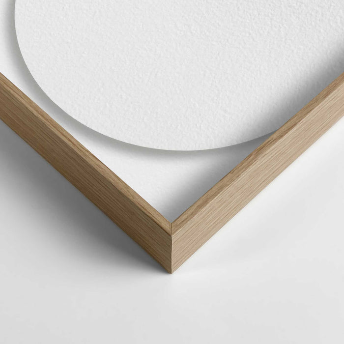 Reinders - Balance Relief Art Schilderij - 100 x 70 cm - Wit