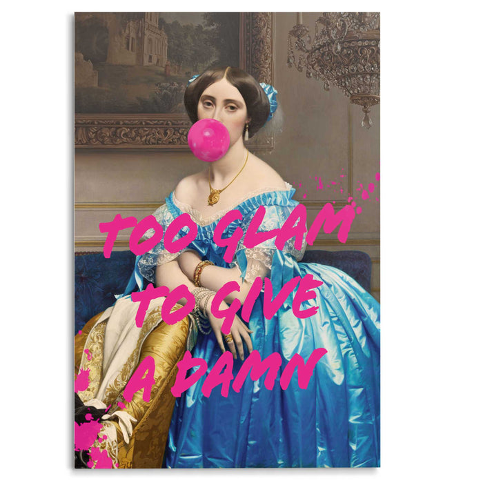 Reinders - Glam Giving - Glasschilderij 78x116 cm - Bont