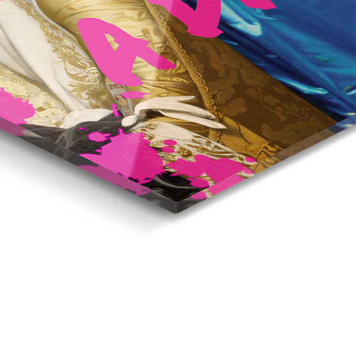 Reinders - Glam Giving - Glasschilderij 78x116 cm - Bont