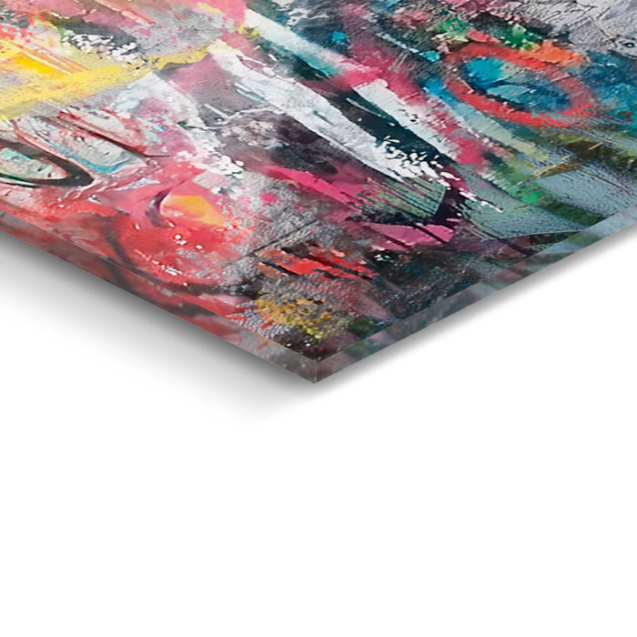 Reinders - All We Need is Love - Glasschilderij 116x78 cm - Bont