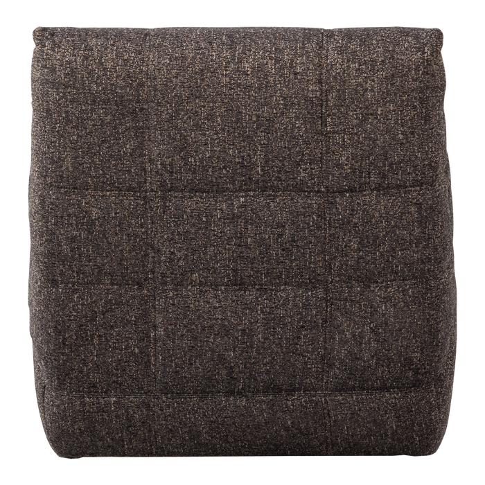 WOOOD Hein Relaxfauteuil Elektrisch - Geweven stof - Antraciet|Bruin