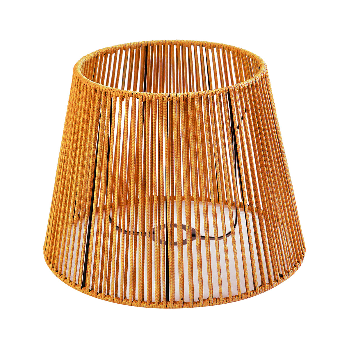 QAZQA Buiten lampenkap met oranje touw IP54 40|28|30 - Jayla