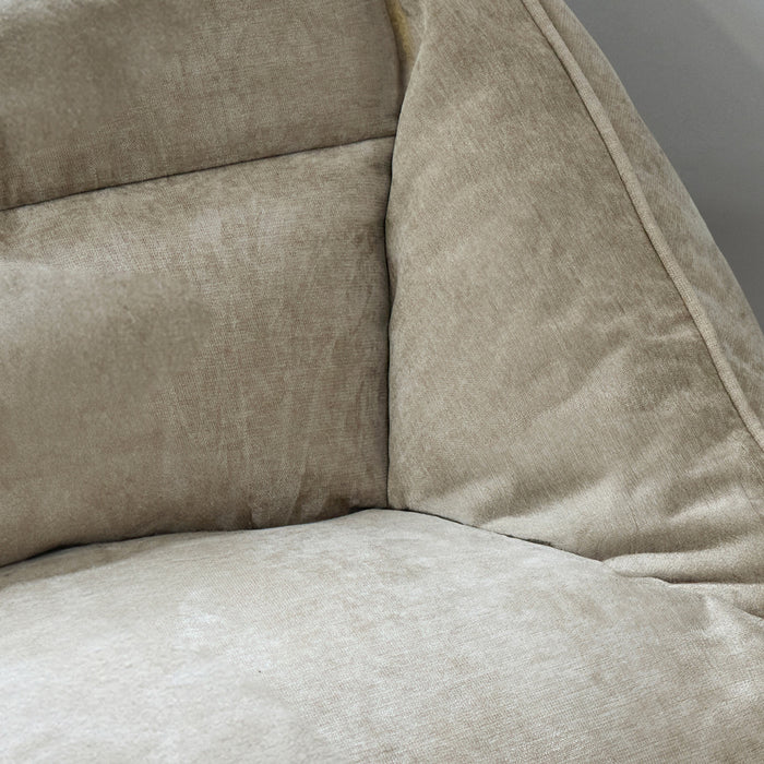 icon Cecilia 2-zitsbank - Zitzak - Chenille - Beige