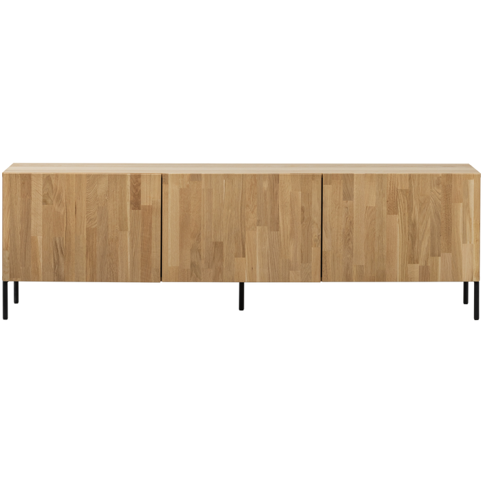 WOOOD Bono Gravure Tv-meubel B 180 cm - Eiken - Naturel