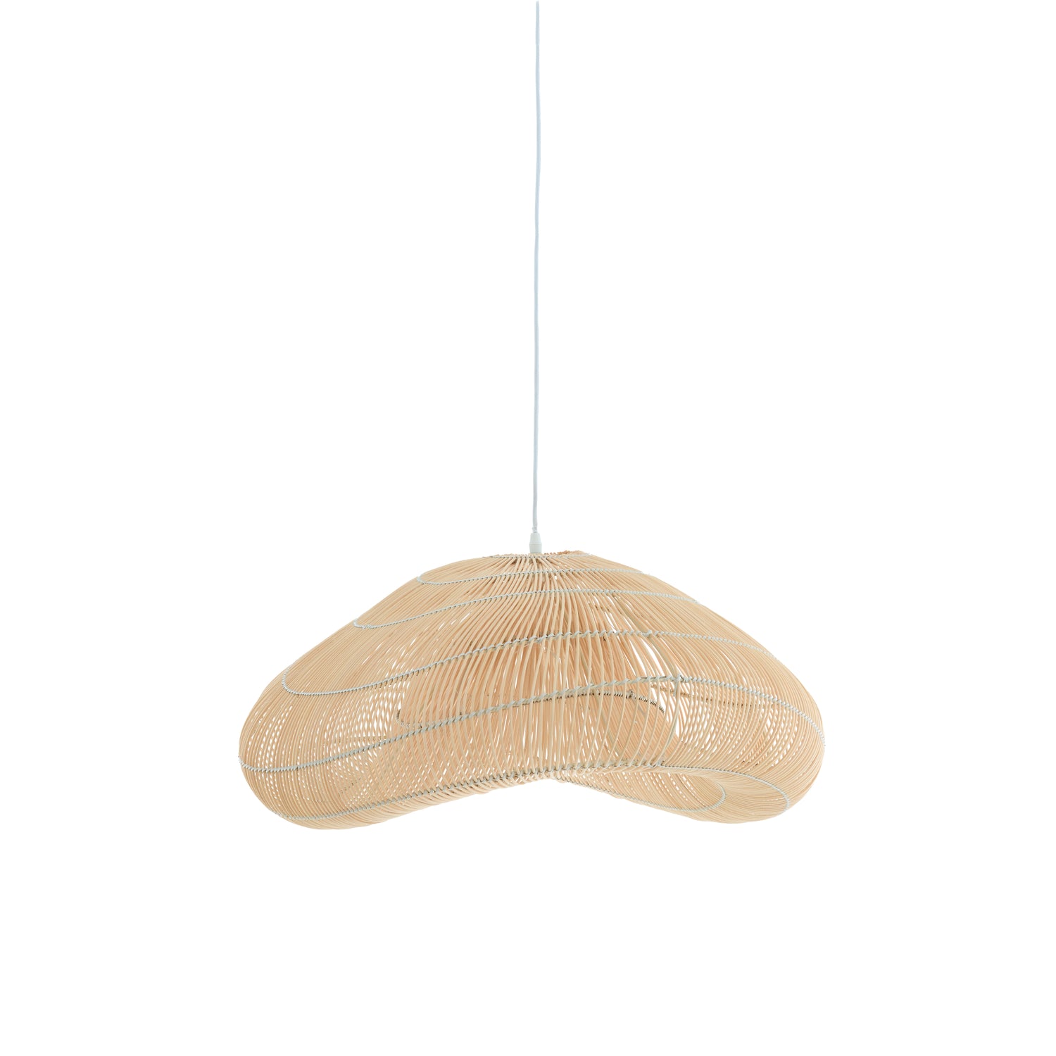 Light&living Hanglamp 65x64x30,5 cm JANZUR rotan naturel