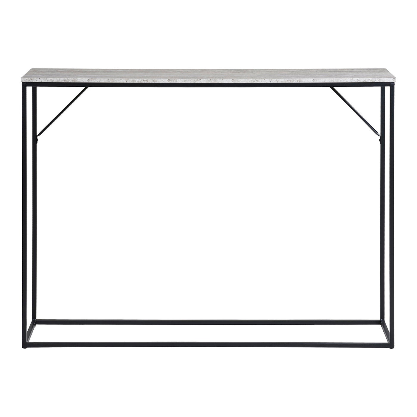 House Nordic - Sidetable Travertinlook - 110x26x80cm - Vita