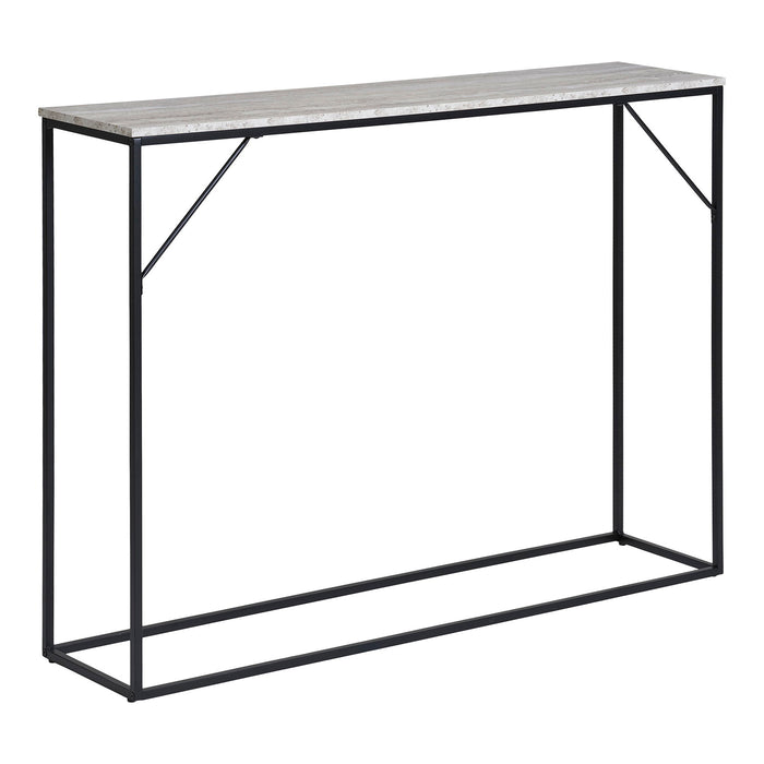 House Nordic - Sidetable Travertinlook - 110x26x80cm - Vita