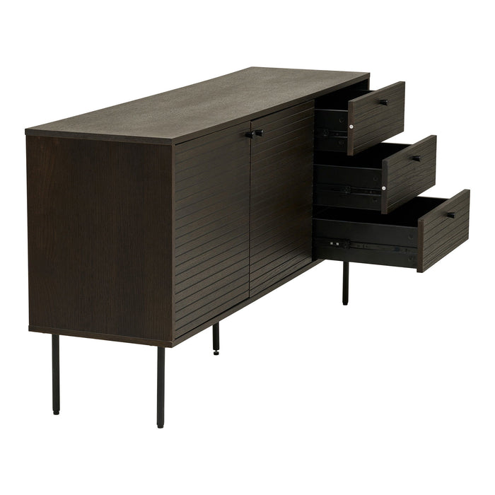 House Nordic Kyoto Gerookt Eiken Dressoir 150 cm